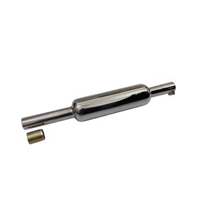 Royal Enfield New Classic Reborn 350cc Short Bottle Exhaust Silencer Chrome