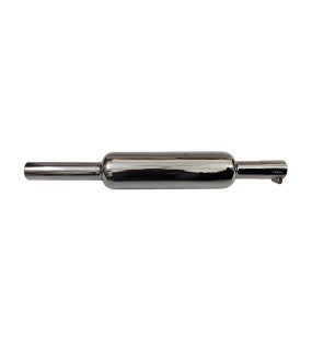 Royal Enfield Meteor 350cc Short Bottle Chrome Exhaust Silencer