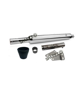 Royal Enfield Long Bottle Punjab Exhaust Silencer For Classic Reborn 350cc