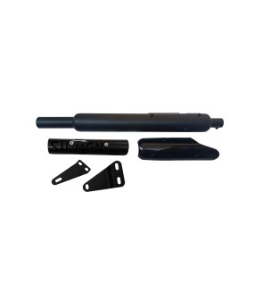 Royal Enfield Big Punjab Exhaust Silencer and Plate Black For Classic Reborn 350