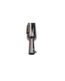 Royal Enfield Short Chrome Exhaust Silencer For Classic Reborn 350cc 2021-2022