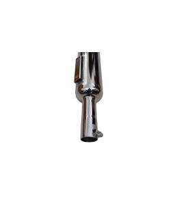 Royal Enfield Short Chrome Exhaust Silencer For Classic Reborn 350cc 2021-2022
