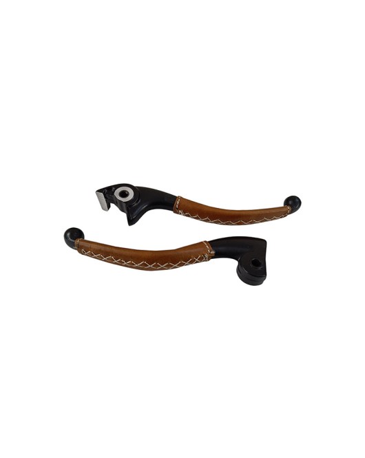 Royal Enfield New Classic Reborn 350cc Leather Covering Levers