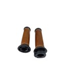 Royal Enfield New Classic Reborn 350cc Leather Covering Handlebars Grips