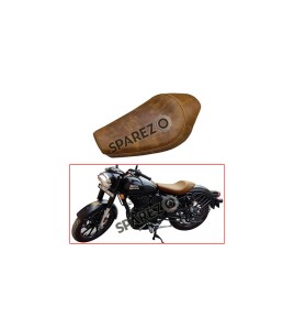 Royal Enfield New Classic Reborn 350cc Leather Low Rider Single Seat Brown Tan