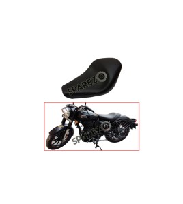 Royal Enfield New Classic Reborn 350cc Leather Low Rider Single Seat Black