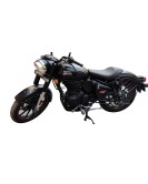 Royal Enfield New Classic Reborn 350cc Leather Low Rider Single Seat Black
