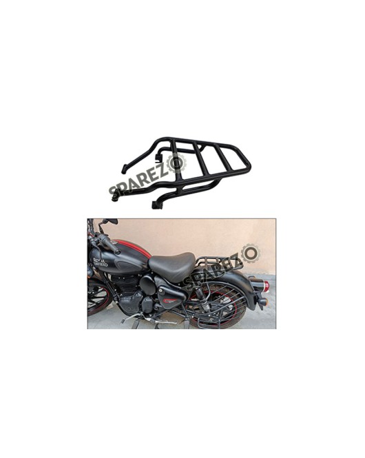 Royal Enfield New Classic Reborn 350cc Solo Rear Luggage Rack Black For 2022