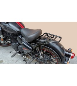 Royal Enfield New Classic Reborn 350cc Solo Rear Luggage Rack Black For 2022