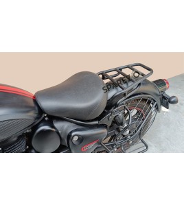 Royal Enfield New Classic Reborn 350cc Solo Rear Luggage Rack Black For 2022