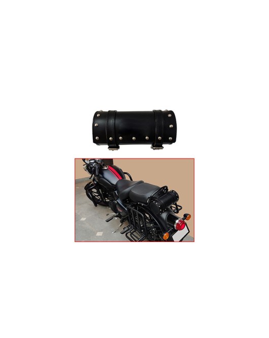 Royal Enfield New Classic Reborn 350cc Leather Tool Accessories Bag Black
