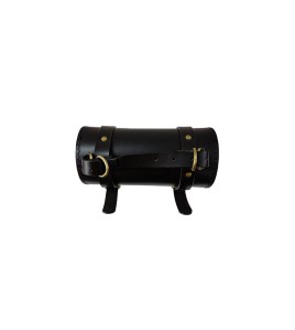 Royal Enfield New Classic Reborn 350cc Leather Tool Roll Accessories Black Bag