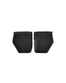 Royal Enfield New Classic Reborn 350cc Leather Bags With Mounting Pair Black