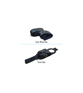 Royal Enfield Classic Reborn 350cc Accessories Grip Wrap Pair and Tank Belt Black