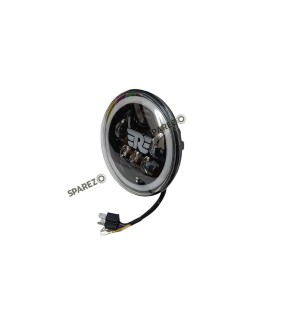 Royal Enfield Classic Reborn 350cc R Sign 7" LED Headlamp Headlight 2022-2023