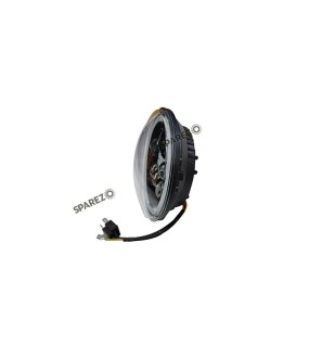 Royal Enfield Classic Reborn 350cc R Sign 7" LED Headlamp Headlight 2022-2023