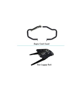 Royal Enfield New Classic Reborn 350cc Engine Guard and Rear Luggage Rack 2022-23