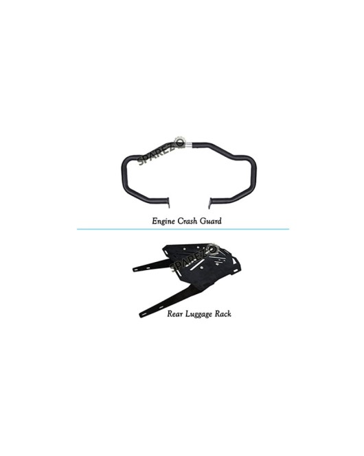 Royal Enfield New Classic Reborn 350cc Engine Guard and Rear Luggage Rack 2022-23