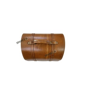 Royal Enfield Meteor 350cc Leather Brown Tan Bags Pair