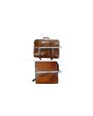 Royal Enfield Meteor 350cc Leather Brown Tan Bags Pair