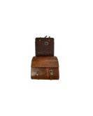 Royal Enfield Meteor 350cc Leather Brown Tan Bags Pair