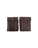 Royal Enfield New Classic Reborn 350cc Military Pannier Bag Brown With Fitting