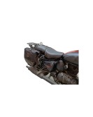 Royal Enfield Classic Reborn 350cc Pannier Luggage Bags Brown and Mounting 2022-23
