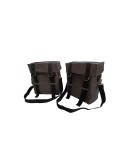 Royal Enfield Meteor 350cc Military Pannier Bags Gray Color With Fitting