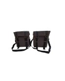 Royal Enfield Meteor 350cc Military Pannier Bags Gray Color With Fitting