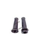 Royal Enfield Classic Reborn 350 and Meteor 350 Lever Grip With Engraved Leather Cover Black