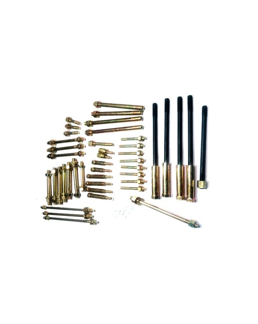 New Royal Enfield Engine Stud Half Kit With Nuts 43 Pcs