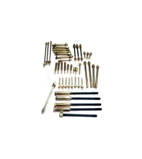 New Royal Enfield Engine Stud Half Kit With Nuts 43 Pcs