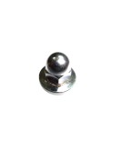 Royal Enfield 2 Chromed M8 Domed Nuts T Cover