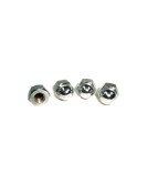 Royal Enfield Rear Shocker Domed Nuts 4 Chromed