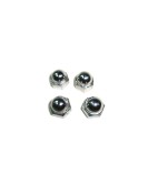 Royal Enfield Rear Shocker Domed Nuts 4 Chromed