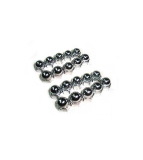 Royal Enfield Trade Pack Rear Shocker Domed Nut 20 Chromed