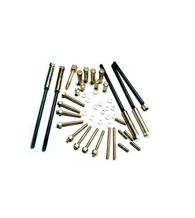Royal Enfield Complete Cylinder Head Nut Stud Kit, Rocker Nut Kit