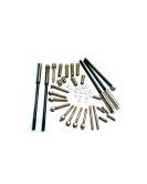 Royal Enfield Complete Cylinder Head Nut Stud Kit, Rocker Nut Kit