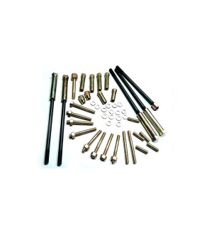 Royal Enfield Complete Cylinder Head Nut Stud Kit, Rocker Nut Kit
