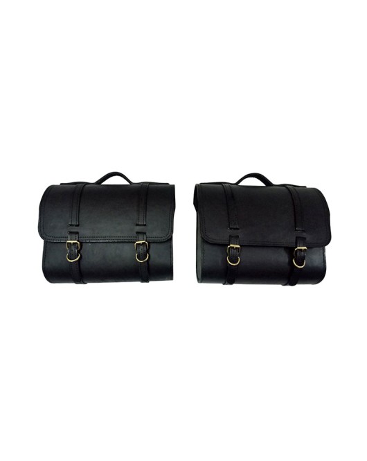 Royal Enfield 350cc 500cc Classic Bike Saddle Bag Pair