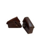 Royal Enfield GT Continental 650 Pannier Leather Bags Pair D1 Brown