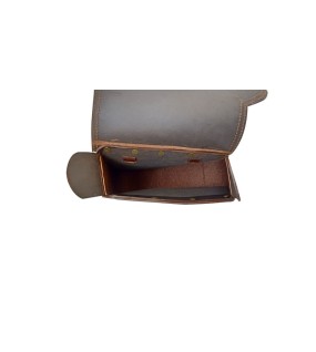 Royal Enfield GT Continental 650 Pannier Leather Bags Pair D1 Brown