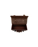 Royal Enfield Pannier Rails and Leather Bags Pair Brown Tan For GT Continental 650