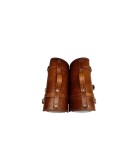 Royal Enfield Classic 500cc 350cc Brown Tan Front Leather Seats with Bags Pair