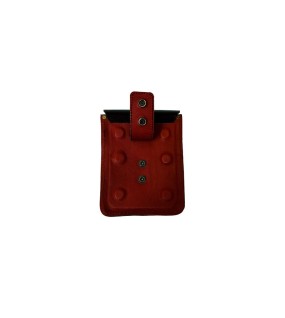 Royal Enfield 650cc GT and Interceptor Magnetic Leather Tank Pouch Accessory