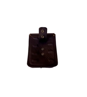 Royal Enfield 650cc GT and Interceptor Magnetic Leather Tank Pouch Black