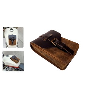 Royal Enfield 650cc GT and Interceptor Magnetic Leather Tank Pouch