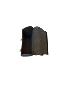 Royal Enfield Classic 350cc 500cc Saddle Bag Black Leather with Rails
