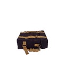 Royal Enfield Black and Golden Pannier Bags and Fitting Frame For Classic 350cc 500cc