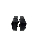 Royal Enfield GT Continental and Interceptor 650 Genuine Leather Black Pannier Bags